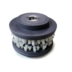 Custom-Shaped Nylon Roller Brush | Three-Side Cleaning for Long Workpieces