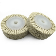 Diamond Abrasive Filament Roller Brush | Large Surface Finishing for Hard Materials