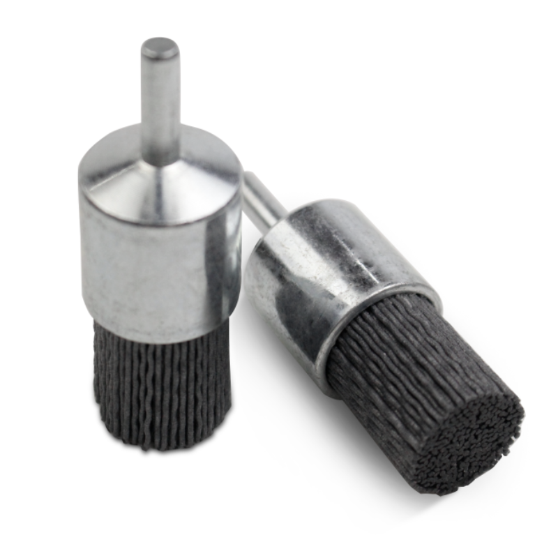 Abrasive Bristle End Brush