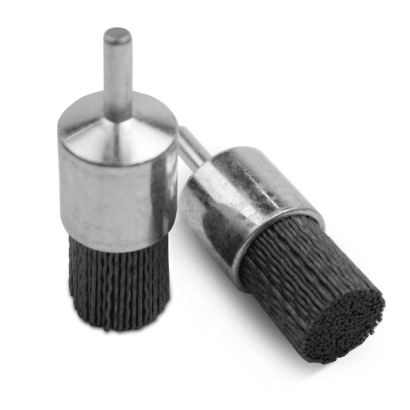 Abrasive Bristle End Brush