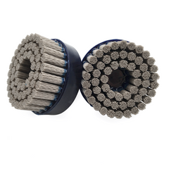 Aluminum Oxide Abrasive Shaped Cluster Disc Brush