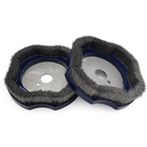 Custom Irregular-Shaped Stainless Steel Wire Disc Brush