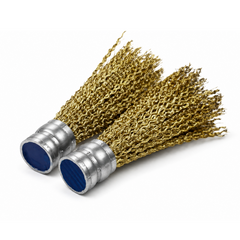 Long Copper Coated Wire End Brush