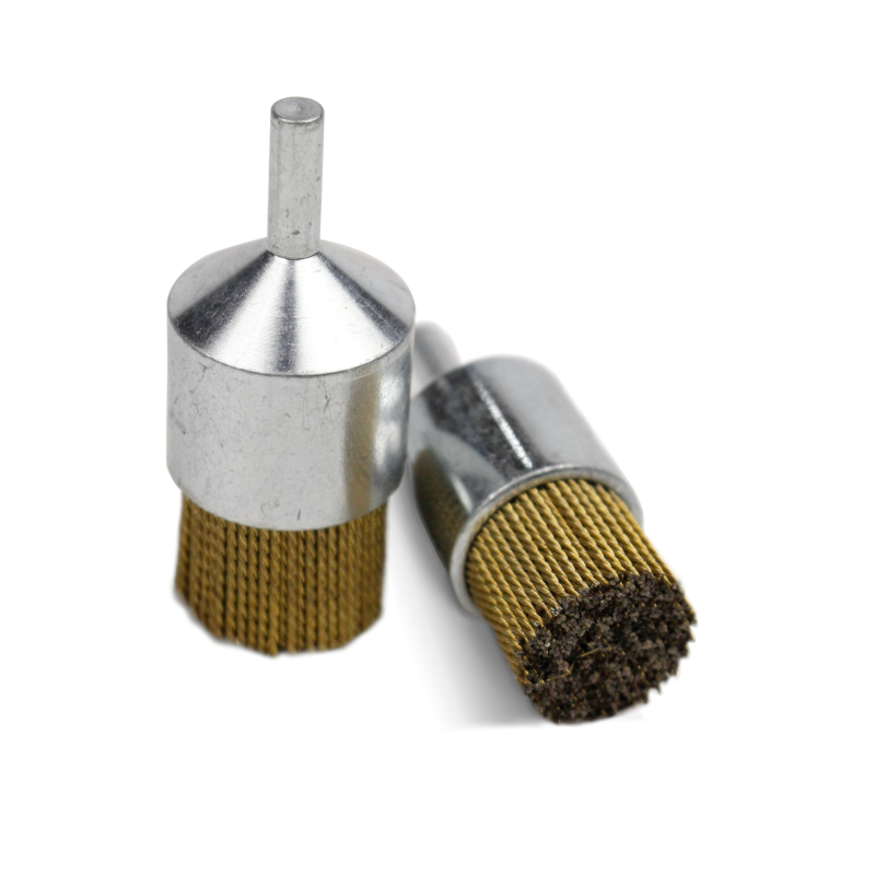 Multi-Strand Copper Plated Steel Wire End Brush