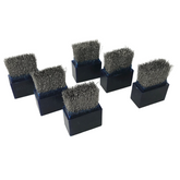 Rectangular Stainless Steel Face Polishing Brush