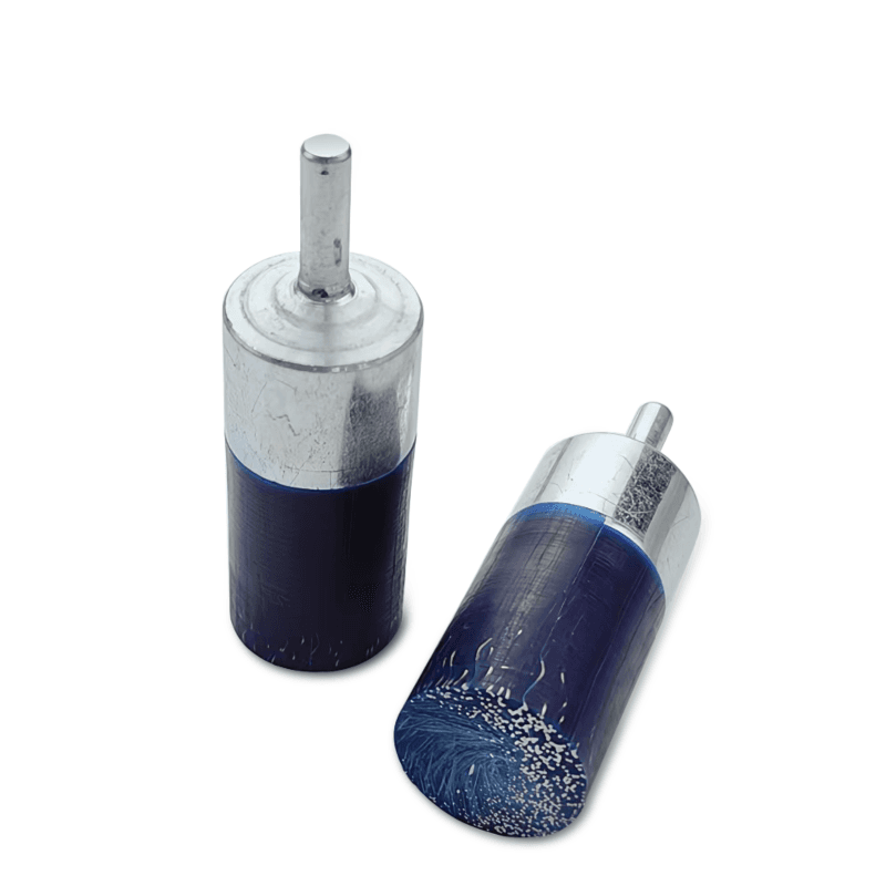 Rubber Coated Steel Wire End Brush