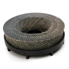 Sandpaper Disc Brush