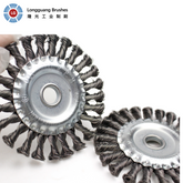 Twist Knot Wheel Brush
