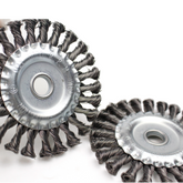 Twist Knot Wheel Brush | Heavy-Duty Rotary Surface Preparation for Demanding Industrial Environments