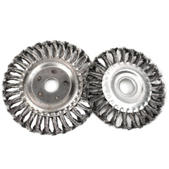 Twist Knot Wheel Brush