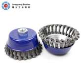 Twisted Knot Cup Brush