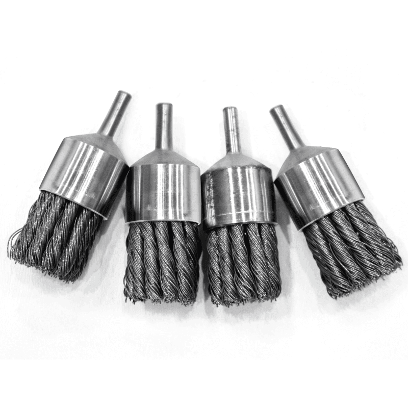 Twisted Knot End Brush