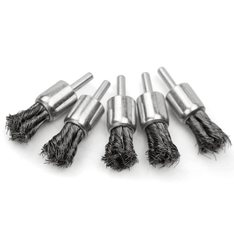 Twisted Knot End Brush