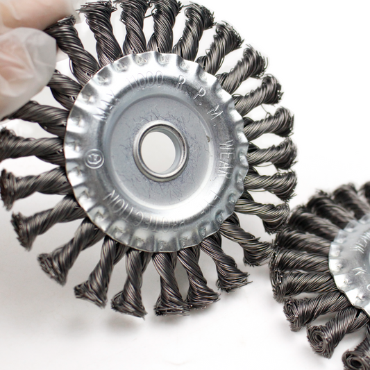 Comprehensive Guide to Cleaning Rust from Castings: Knotted Cup, Wheel, and Disc Wire Brushes