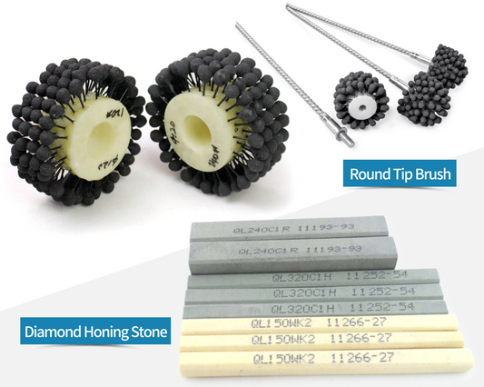 Rigid Stones vs. Honing Brushes: When to Use Each