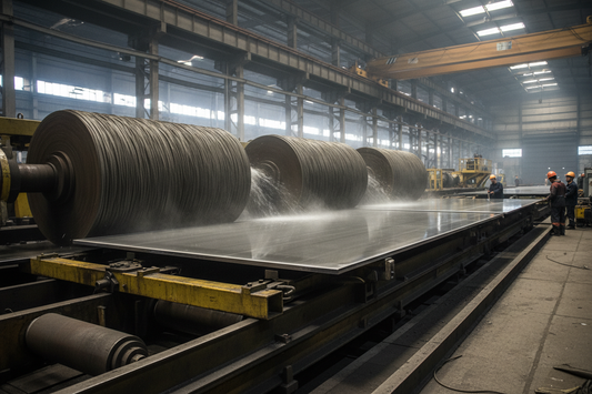 The Essential Role of Industrial Brush Rolls in Steel Sheet Production