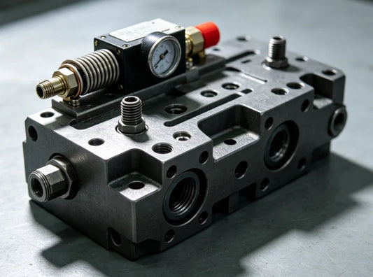 Flexible Ball Hone for Hydraulic Manifold Cross Hole Deburring&Internal Flow Path Finishing