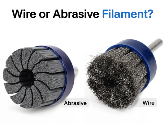 Wire or Abrasive Filament? Choosing Deburring Brushes by Cost per Part