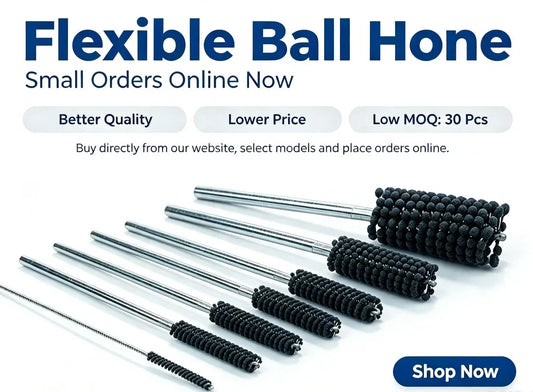 Small Batch Custom Hone Ball Service: Flex Hone Cylinder Ball Hone for Independent Auto Rebuild Shops