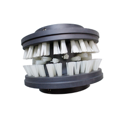 Custom-Shaped Nylon Roller Brush | Three-Side Cleaning for Long Workpieces