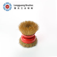 Copper Plated Cup Brush