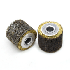 Copper Plated Steel Shaft Roller Brush 