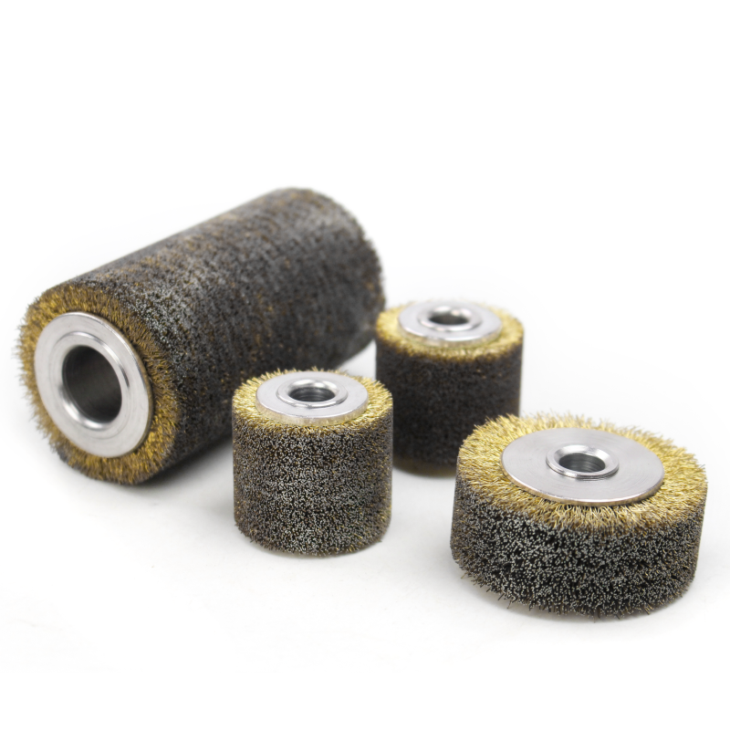 Copper Plated Steel Shaft Roller Brush 