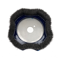 Custom Irregular-Shaped Stainless Steel Wire Disc Brush