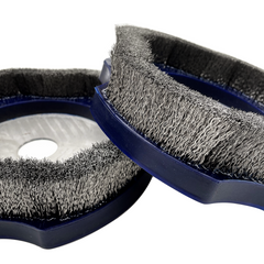 Custom Irregular-Shaped Stainless Steel Wire Disc Brush