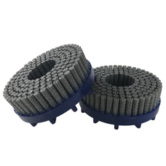 Ring-Shaped Cluster Disc Brush  Silicon Carbide Abrasive Filament 