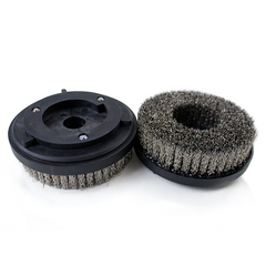 Ring Cluster Disc Brush Stainless Steel Wire