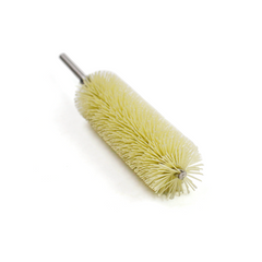 Custom diamond abrasive filament tube brush for industrial pipe cleaning and deburring