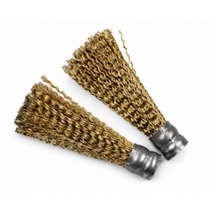Long Copper Coated Wire End Brush