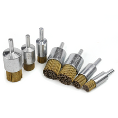 Multi-Strand Copper Plated Steel Wire End Brush