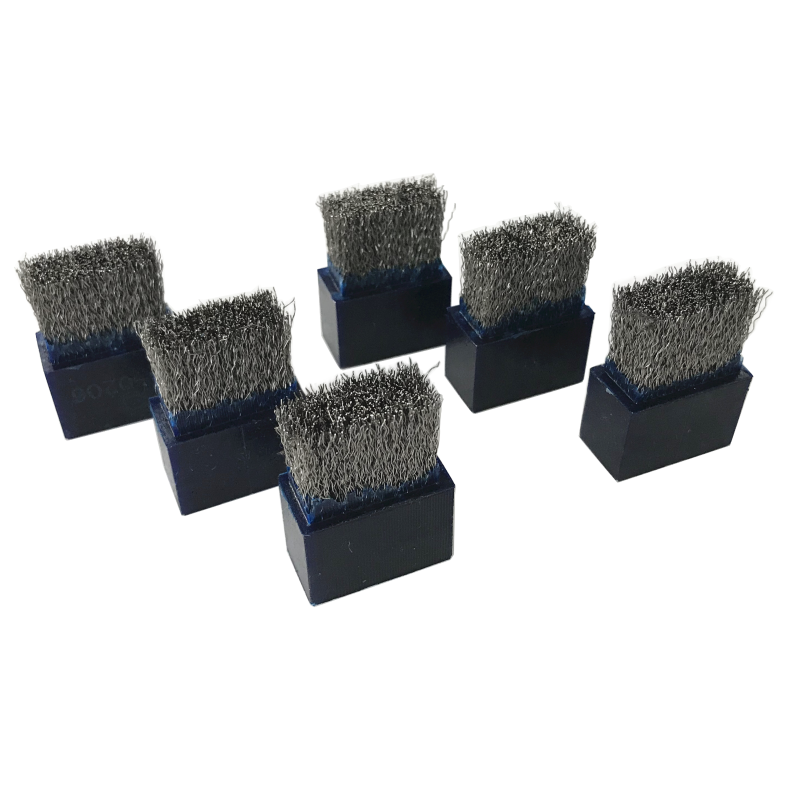 Rectangular Stainless Steel Face Polishing Brush