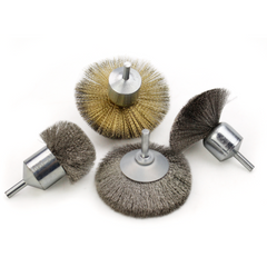 Stainless Steel and Copper Plated Steel Wire End Brush